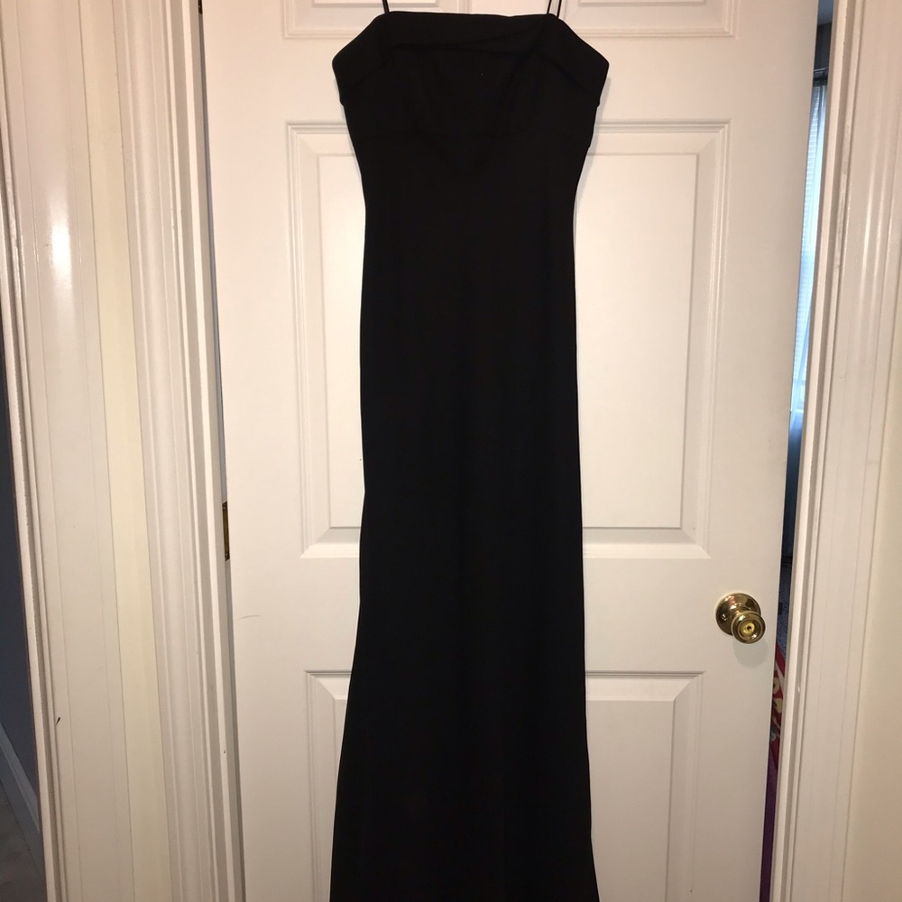 Black formal dress